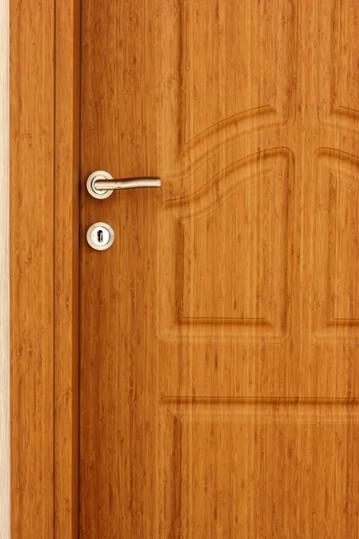 Wood door Stock Picture