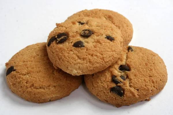 stock image Droplets of chocolate biscuits