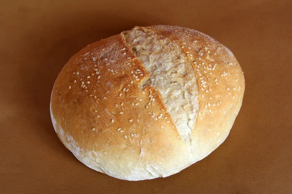 Fırında taze ekmek — Stok fotoğraf