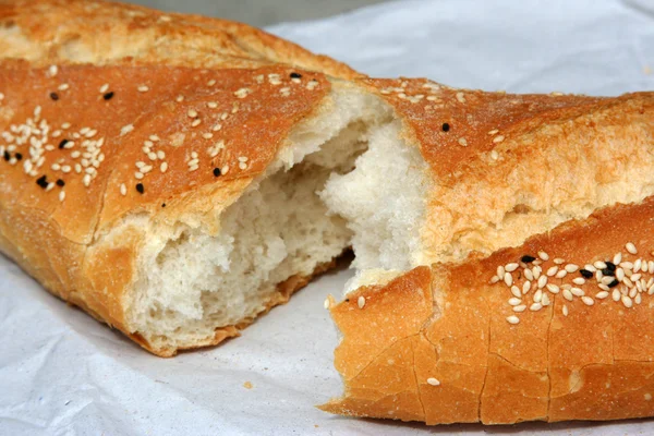 오븐 신선한 빵 — 스톡 사진