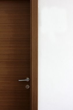 Wood door clipart