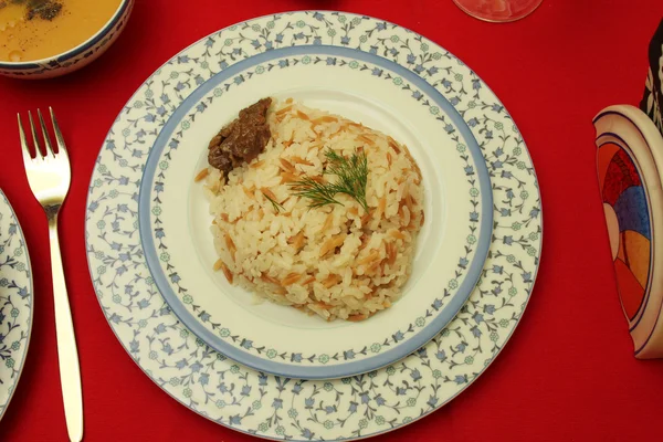 Pilaw z ryżu — Zdjęcie stockowe
