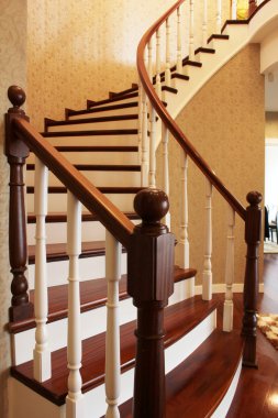 Wooden Stairs clipart