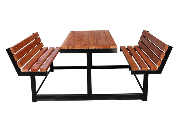 White back ground wood table — Stock Photo, Image