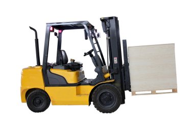 Forklifts clipart