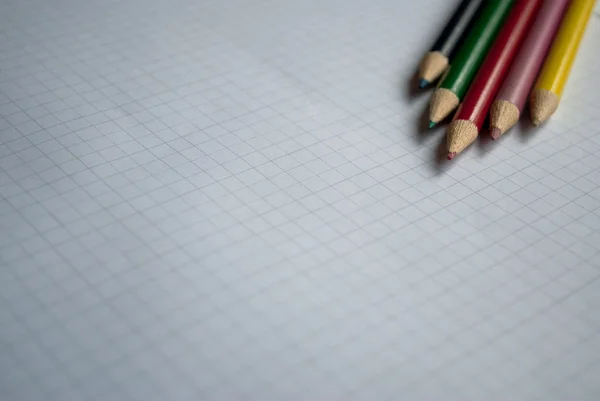 Creioane pentru desen — Fotografie, imagine de stoc