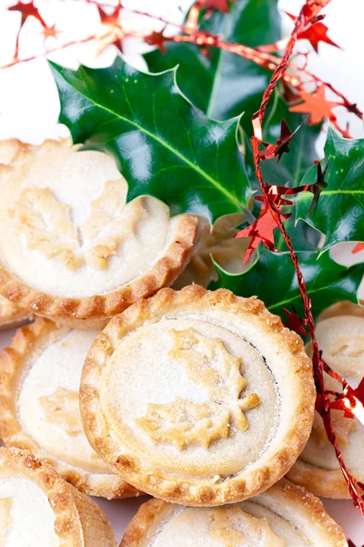 전통적인 크리스마스 파이 말하다 — 스톡 사진