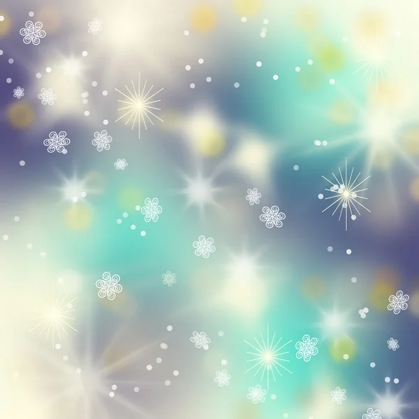 아름 다운 푸른 겨울 배경 — 스톡 사진