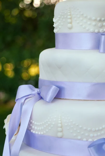 stock image Wedding cake details