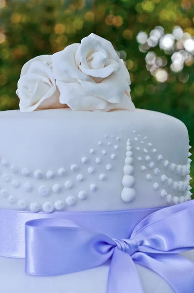 Düğün pastası ayrıntıları — Stok fotoğraf