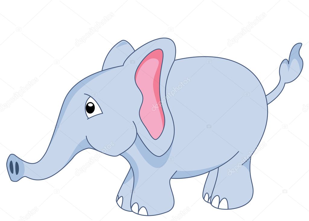 Baby Elephant Clipart Vector Image By C Dmstudio Vector Stock