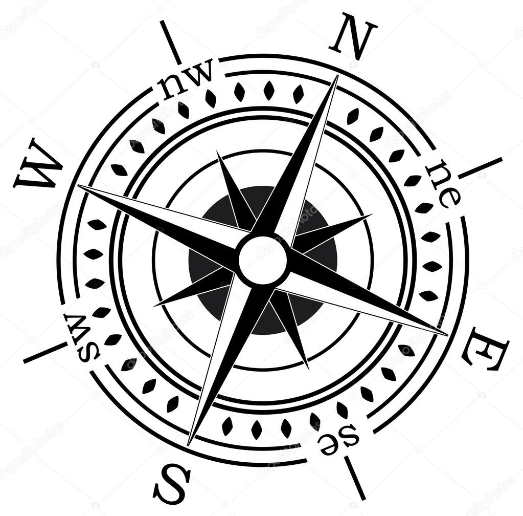 Compass — Stock Vector © dmstudio #7733412