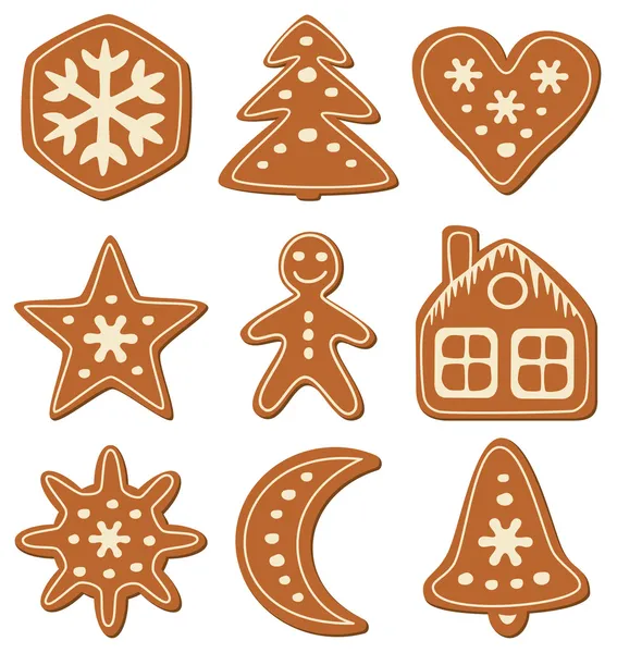 Á Christmas Cookie Clip Art Stock Cliparts Royalty Free Gingerbread Cookies Vectors Download On Depositphotos