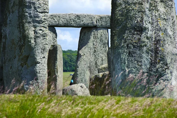 Stonehenge, İngiltere'de bir megalitik anıt 3000bc inşa. — Stok fotoğraf