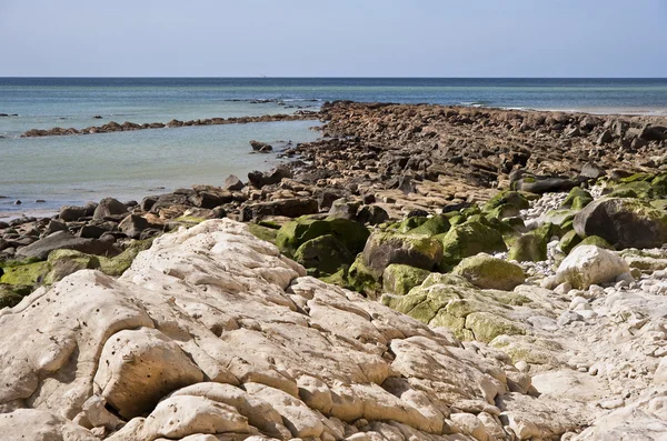 Tropisch paradijs prachtige strand locatie scène — Stockfoto