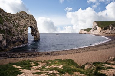 UNESCO Dünya Mirası jurassic coast durdle kapı