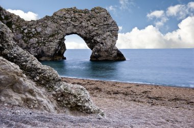 UNESCO Dünya Mirası jurassic coast durdle kapı