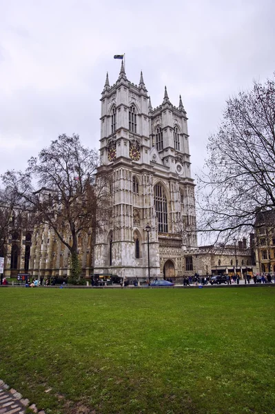 Westminster abbey, platsen för det kungliga bröllopet i april 2011, tittade på acro — Stockfoto