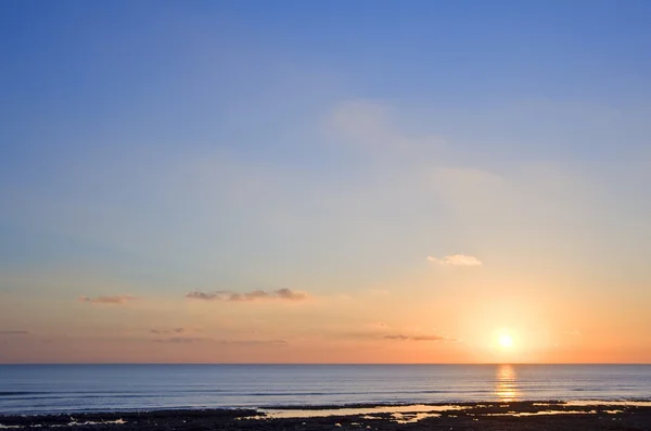 Stor panorama av vackra minimal landskapet marinmålning av FA — Stockfoto