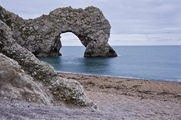 Patrimonio Mondiale UNESCO Costa giurassica nel Dorset Inghilterra — Foto Stock