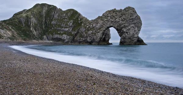 Patrimonio Mondiale UNESCO Costa giurassica nel Dorset Inghilterra — Foto Stock