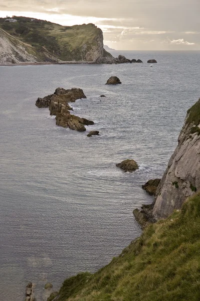 UNESCO Dünya Mirası site jurassic coast dorset, İngiltere — Stok fotoğraf