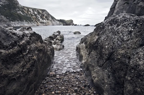 Patrimonio Mondiale UNESCO Costa giurassica nel Dorset Inghilterra — Foto Stock