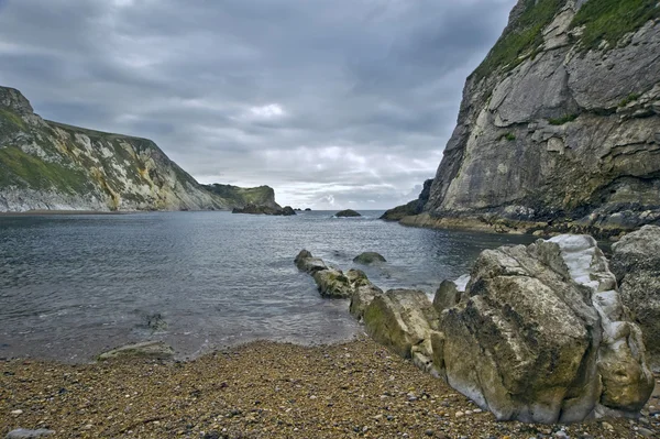 UNESCO wereld erfgoed site jurassic coast in het Engelse graafschap dorset — Stockfoto