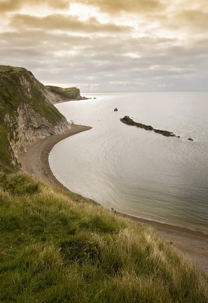 UNESCO Patrimonio de la Humanidad Costa Jurásica en Dorset Inglaterra — Foto de Stock