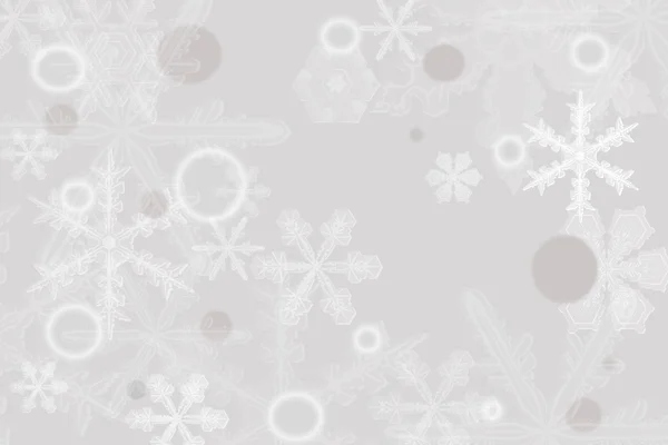 Illustration of Christmas background with snowflakes — Stock Photo, Image