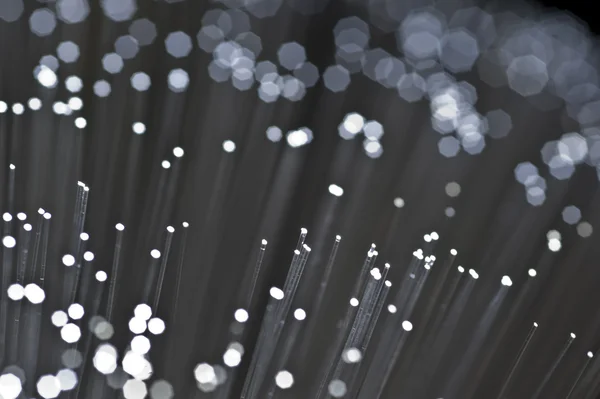 stock image Fibre optic broadband technology concept blurred bokeh background