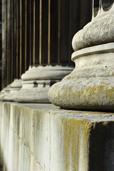 stock image Stone pillars concept of justice and strength