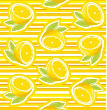 Citrus background clipart