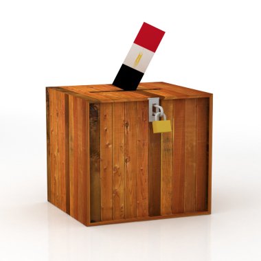 Vote box clipart