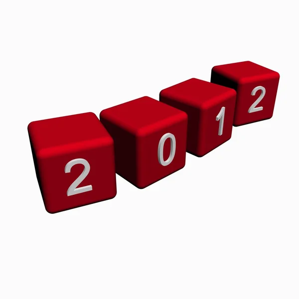 Gott nytt år 2012 — Stockfoto