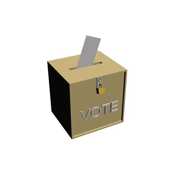 Vote box — Stock Photo, Image