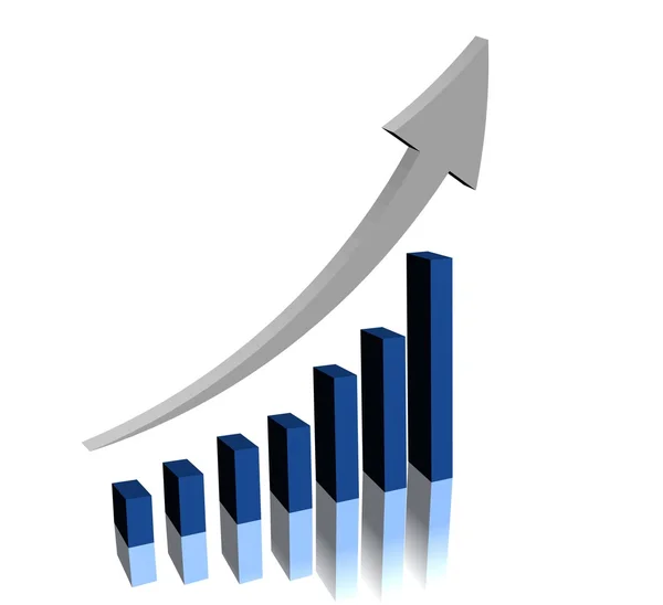 Üzleti grafikon Stock Fotó