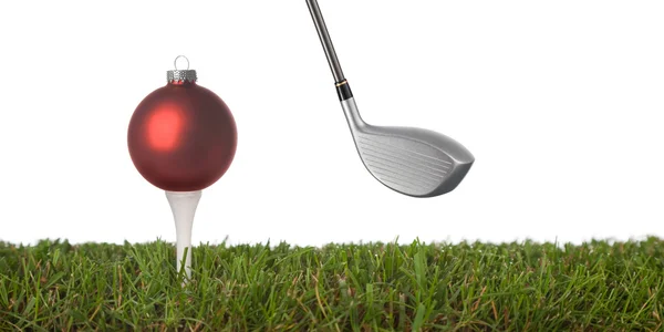 Ornamento de golfe — Fotografia de Stock
