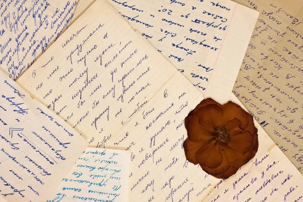 Old letters — Stock Photo, Image