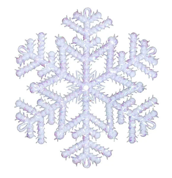 Блискучі Сніжинка — стокове фото