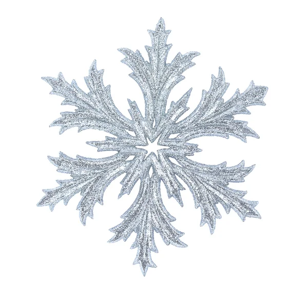 Glänzende Schneeflocke — Stockfoto