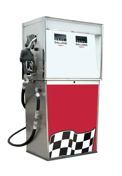 Pompa gazu, na białym tle — Zdjęcie stockowe