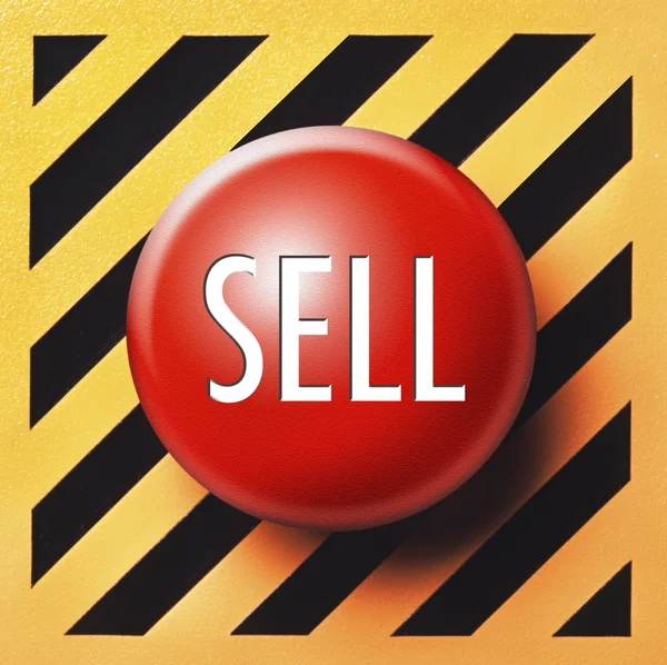 stock image Sell button