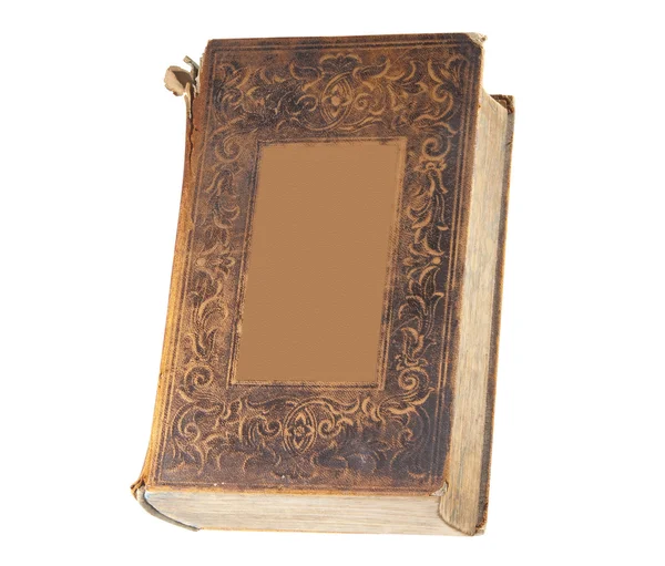 Старая книга, изолированная — стоковое фото