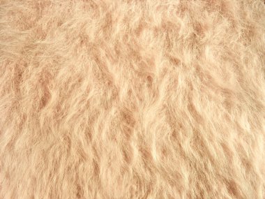 Yumuşak bej yumuşacık kumaş (angora yünlü kumaş dokusuna)