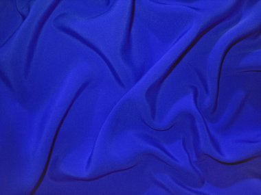 Dull blue fabric (artificial silk) clipart