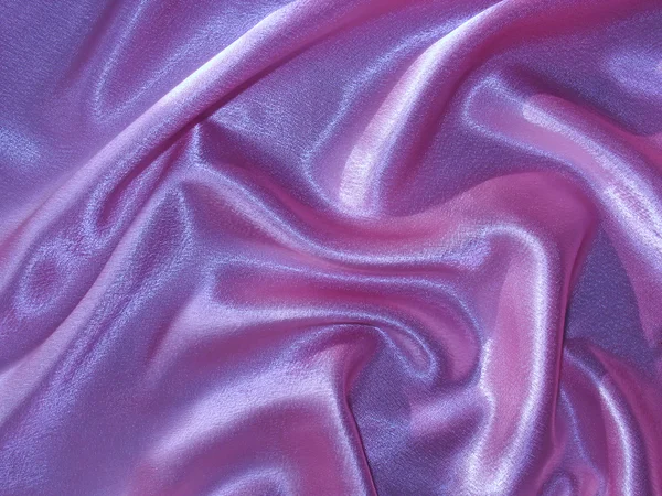 ドレープの薄紫色のサテンの背景 — ストック写真