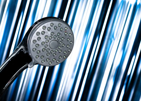 シャワーと未来的な背景 — ストック写真