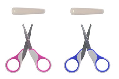 Manicure scissors for children clipart