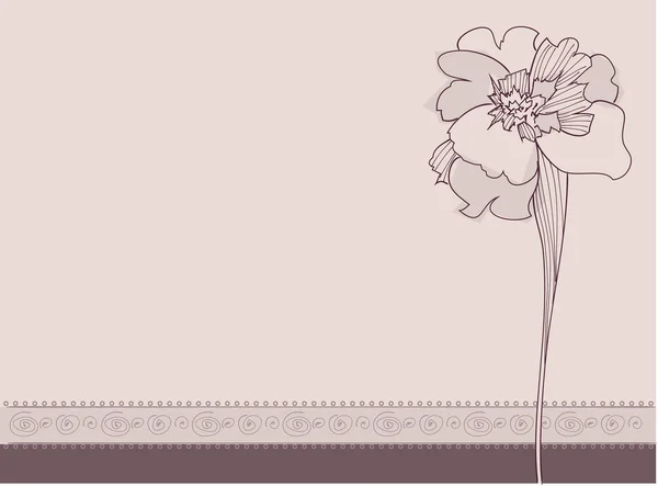 Λουλούδια στολίδι φορέα 01 — Διανυσματικό Αρχείο